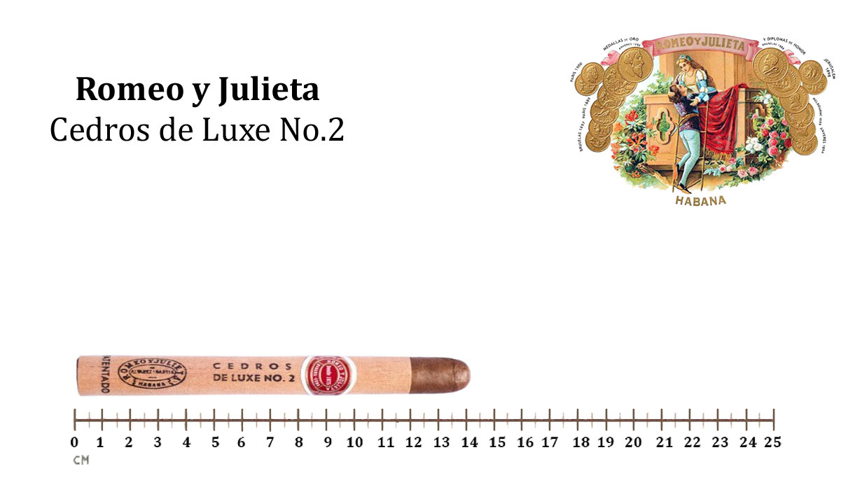 Romeo Y Julieta Cedros De Luxe No.2 Zigarren 10 thumbnail image
